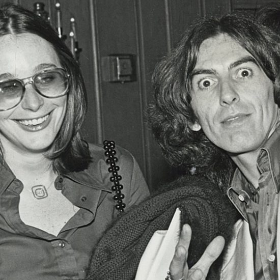 Mary Beth Medley with George Harrison