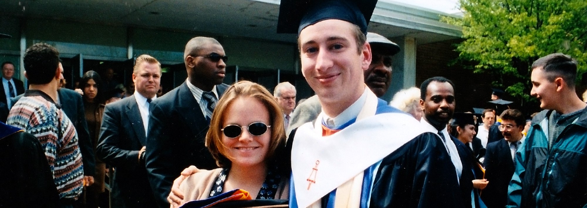 Donor spotlight couple graduating