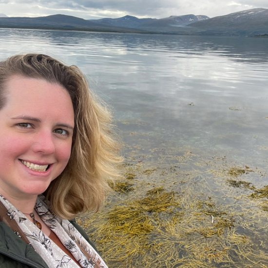 Kate Blackwell at lake in Norway